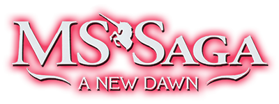 MS Saga A New Dawn logo for Playstation 2